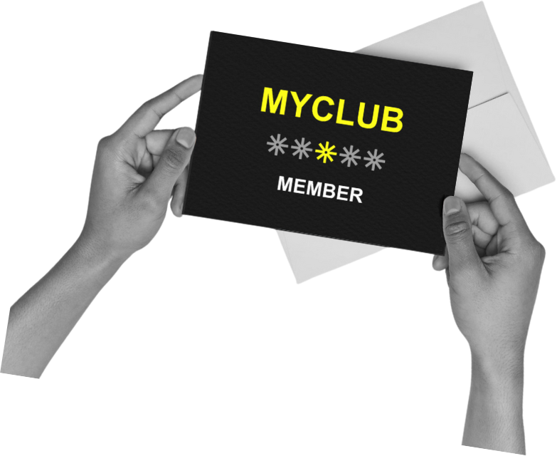 BE MEMBER OF THE MYCLUB