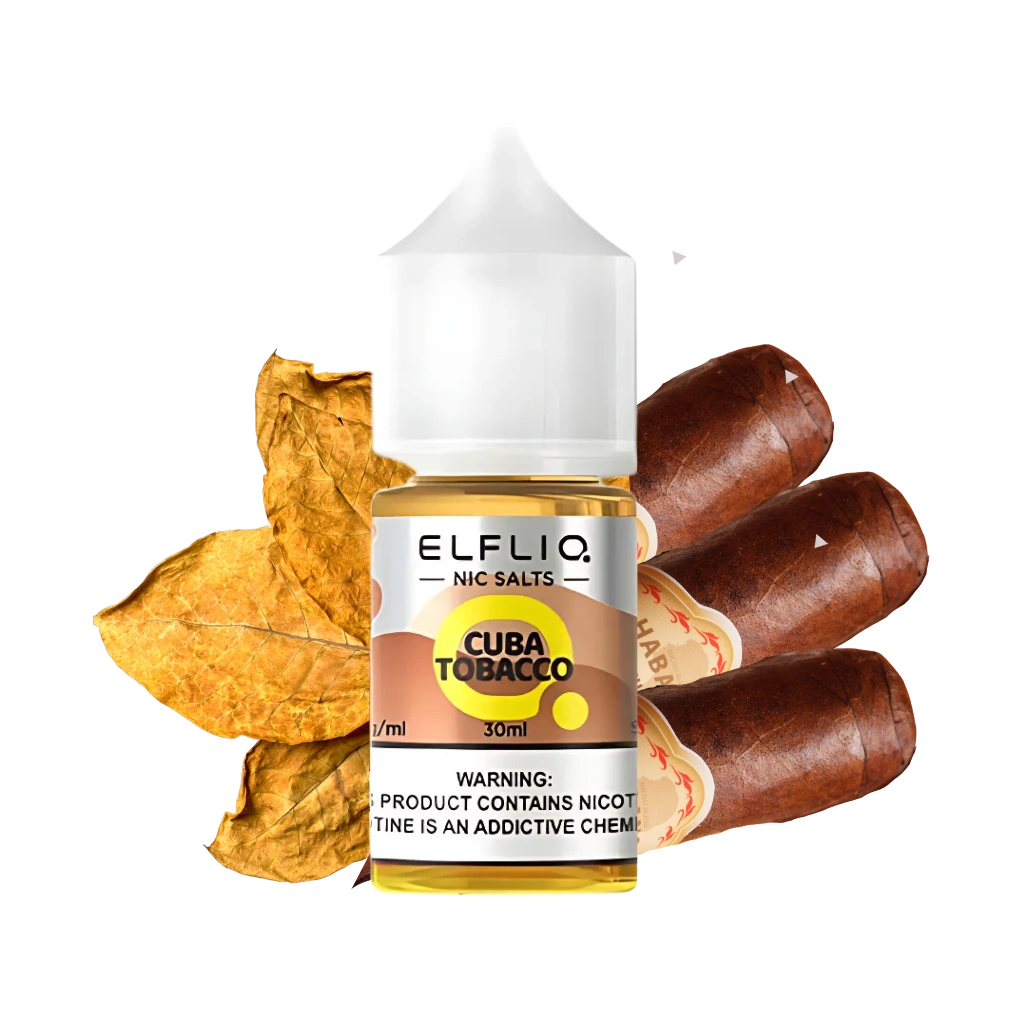 elfliq-nic-salt-e-liquid-cuba-tobacco.webp