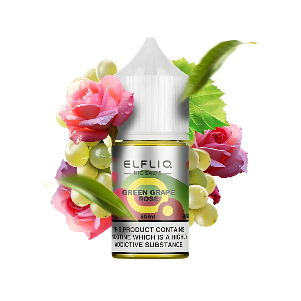 elfliq-nic-salt-e-liquid-green-grape-rose-30ml.webp
